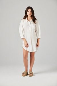 Products: Camilla Long Shirt – Sunset Stripe