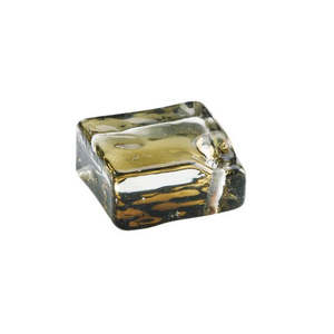 Kosaido Kadate Glass Incense Holder - Square Gray