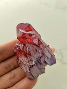 Geodes Clusters Druze: Aura Quartz Cluster F