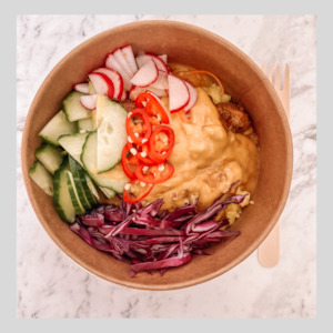 Daily Lunches: Chicken Satay Bowl