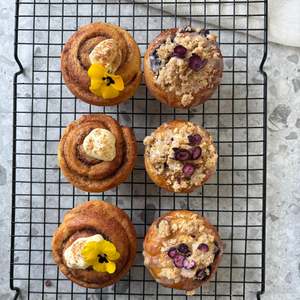 Christmas Morning Afternoon Tea Menu: Sweet Brioche