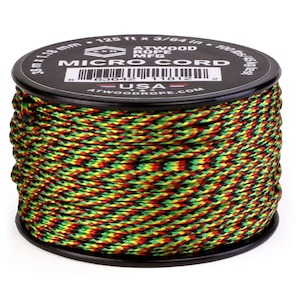 1.18mm Micro Cord - Jamaican Me Crazy - Serious Paracord
