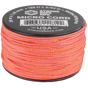 Products: 1.18mm Micro Cord - Peach - Serious Paracord