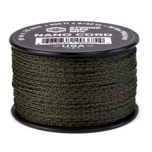 75mm Nano Cord - Woodland - Serious Paracord
