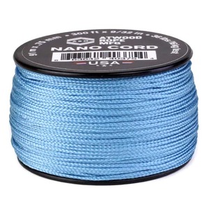 Products: 75mm Nano Cord - Carolina Blue - Serious Paracord