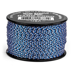 75mm Nano Cord - Blue Snake - Serious Paracord