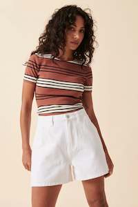 Shorts: Trade Short - Vintage White