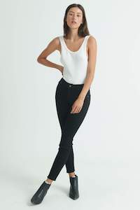 Womens Jeans: Westcoast Ankle - Raven