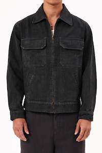 Rollas Mens: Tradie Jacket - Sulphur Black