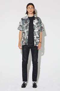 Neuw Mens 1: Yu Art Shirt 2 - Aqua Green