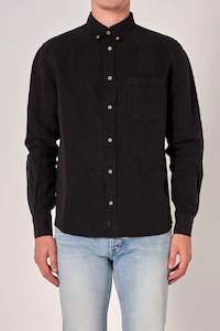 Neuw Mens 1: Curtis LS Shirt - Black