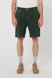 Mens Shorts: River Relaxed Short - Hunter Green