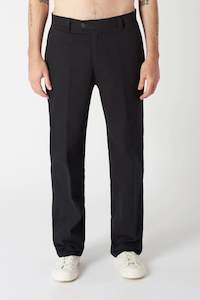 Mens Pants: Samo Twill Pant - Black
