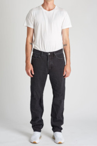 Abrand Mens Jeans: A 90s Relaxed - Matrix Black