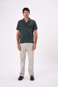 Mens Shirts: Cave SS - Verde