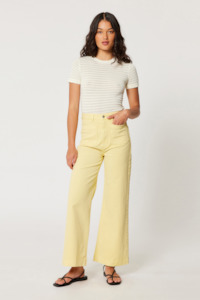 Rollas Womens: Sailor Drill - Limoncello