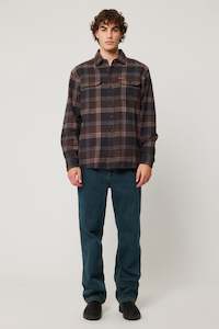 Trailer Check Shirt - Brown Check