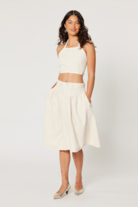 Womens Skirts: Leonie Skirt - Cloud