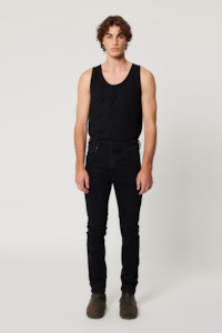 Rollas Mens Jeans: Tim Slims - Black Ice