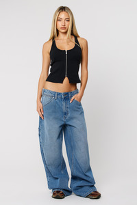 Abrand Womens Jeans: 95 Super Baggy - Ashton
