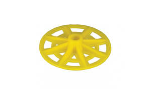 Insulation Fasteners: Nylon Insulation Washer - Yellow