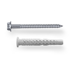 Friulsider FM-X5 Nylon Frame Fixing - Hex Head - Zinc