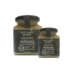 Organic Manuka Honey: Settlers Honey Organic MÄnuka Honey UMFâ¢ 15+