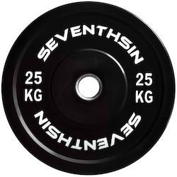 Bumper Plates: 25kg Virgin Bumper Plate - Pair