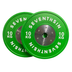 10kg Coloured Competition Plates - Pair