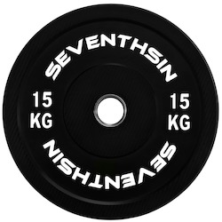Bumper Plates: 15kg Virgin Bumper Plate - Pair