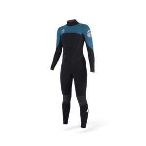Women's MAX 3/2mm Back Zip Summer Seam Full Wetsuit.
