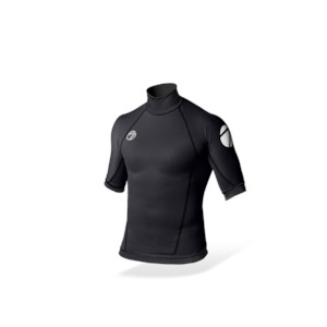 Wetsuit Tops Bottoms: Men's Titanium Short Sleeve Hot Top