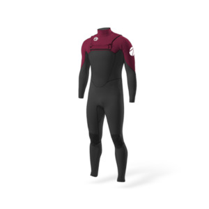 Mens Winter Wetsuits: Men's MAX Ultra 3/3mm Chest Zip Glued Winter Wetsuit