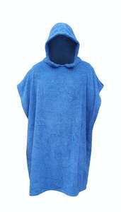 Ponchos: Youth Hooded Poncho Towel - Curve
