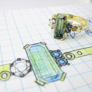 Frangipani Ring (double row)