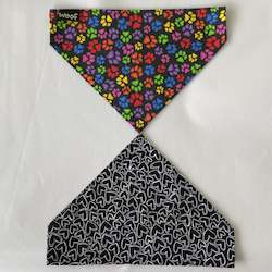 Dog Bandana - Over the collar style