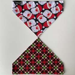 Dog Bandana - Over the collar style - Christmas