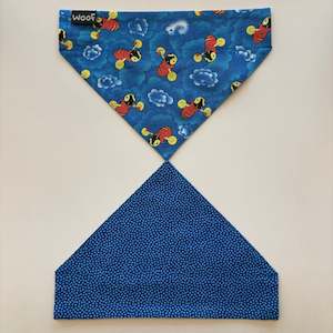 Dog Bandana - Over Collar Style - Buzzy