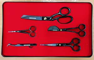 Scissors: Bernina Scissor Set of 5 - Bernina Special Edition