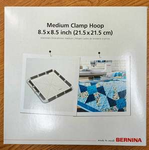 Hoop - Medium Clamp Embroidery Hoop packed 8.5x8.5inch (21.5x21.5cm) - 1067267000