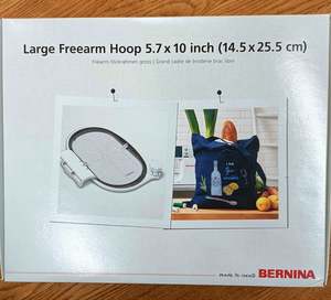Hoop - Large Freearm Embroidery Hoop pack 5.7x10 inch (14.5x25.5cm) -- 1066817000