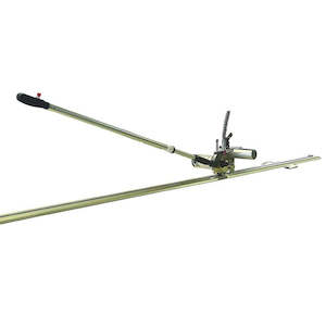 Curtain Manufacturing: KM KC2 Manual End Cutter Complete with Blade Lifting Mechanism