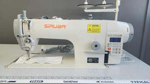 Siruba: Secondhand / Ex-Lease Siruba Plainsew Machine