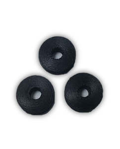 Coats Thread Range: Coats Hembobs - Bonded Nylon L Style Pre-Wound Bobbins. Singles
