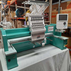 Tajima: Second Hand Tajima TFMX-C1501 Single Head Commercial Embroidery Machine
