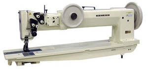 Second Hand And Ex Lease Equipment: Used Seiko JW-8BL-30R-3-BTFL Extra Heavy Duty, Long-arm Compound Feed Walking Foot with Foot-Lift and Puller