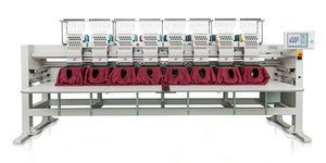 Tajima: Tajima TFMX-IIC1208(450x360) 12 Colour 8 Head Embroidery Machine