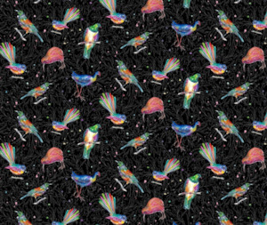 Kiwiana: Splash of Colour 100% Cotton Fabric - 10cm Increments