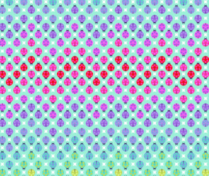 Tula Pink Fabrics: Tula Pink Painted Ladies 100% Cotton Fabric - 10cm Increments
