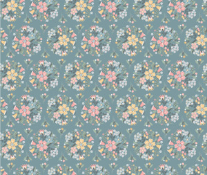 In The Garden: Songbird Serenade 100% Cotton Fabric - 10cm Increments